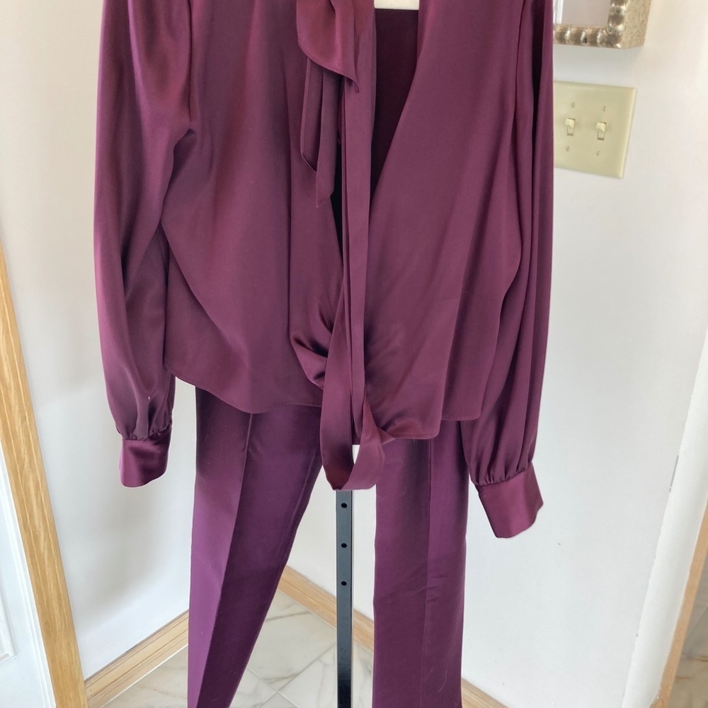 Blouse and slack set